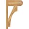Ekena Millwork Westlake Craftsman Rough Sawn Outlooker, Western Red Cedar, 8"W x 18"D x 30"H OUT08X18X30WTL04RWR - alternate 3